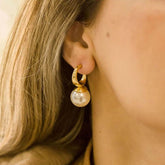 Brinco Princesa - Banhado a Ouro - Hipoalergênico